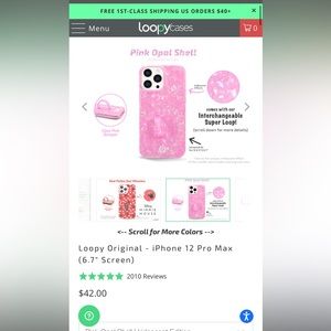 Loopy iPhone 12 Pro Max case